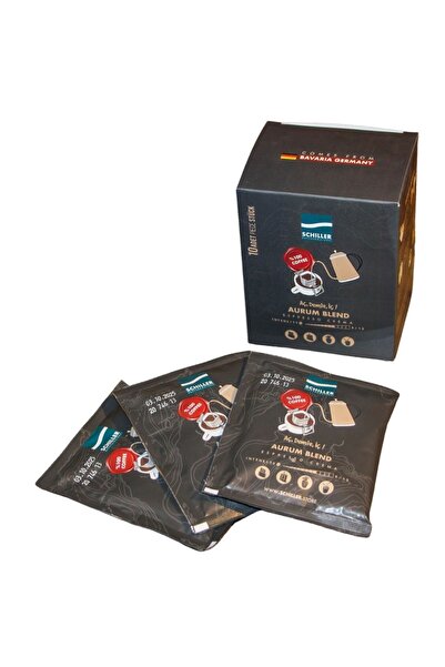 Schiller Kaffeerösterei Aç Demle Iç Aurum Blend 10'lu Filtre Kahve