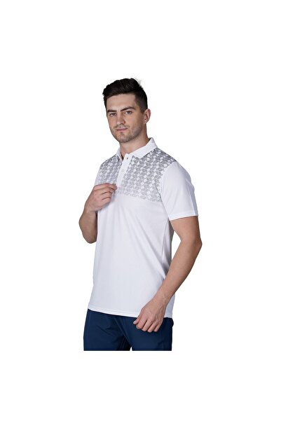 Nivia Ray_14 Polo T_Shirt for Men (White,XXL)