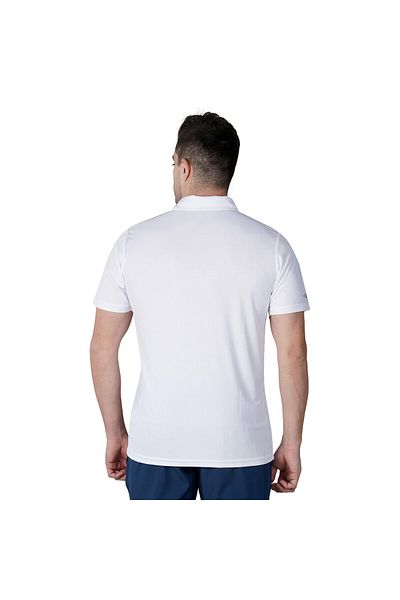 Nivia Ray_14 Polo T_Shirt for Men (White,XXL)