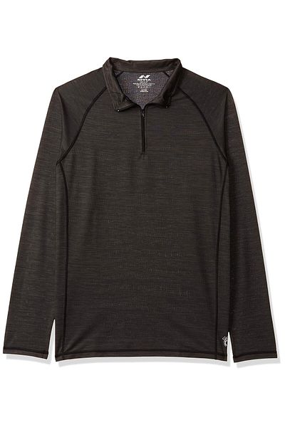 Nivia Quench-3 Polo Tee Men – Digital Melange, Concealed Zipper & Regular Fit Comfort