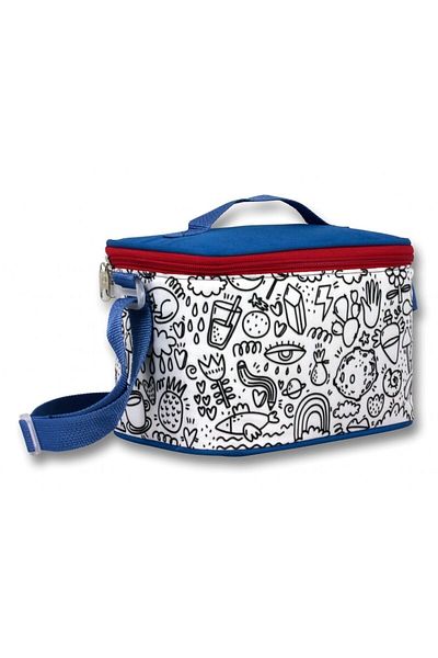 ÜMİT ÇANTA Cennec Paintable Thermal Lined School and Daily Lunch Box