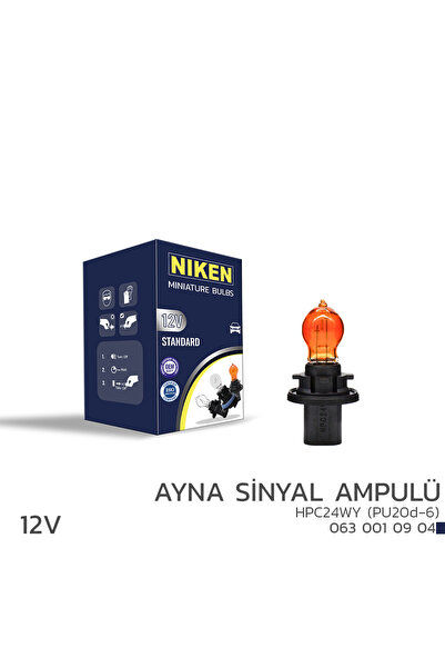 Niken 12V HPC24WY AYNA SİNYAL AMP(PU20d-6)AMBER