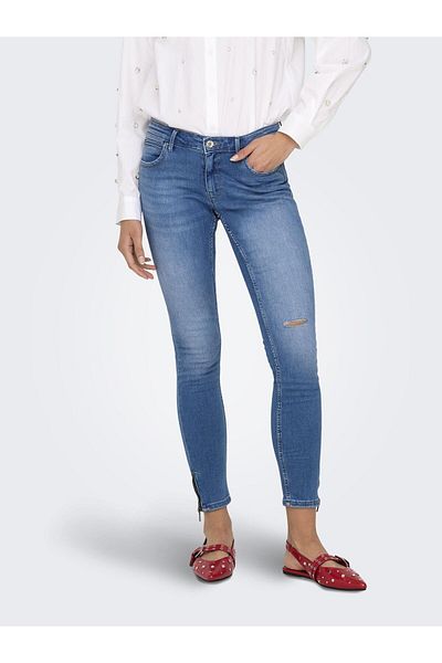 Only Röhrenjeans Onlkendell Mittlere Taille Skinny Fit Jeans