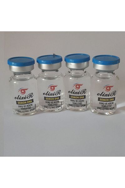 Elixir Salmon Dna Tissue Rejuvenating Serum Box 4 X 10 ml