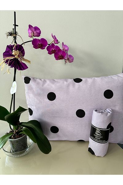 SERENART HOME طقم ملاءات مطاطية مزدوجة مقاس 180x200