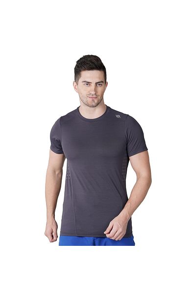 Nivia Hydra - 28 Round Tee for Mens (Dark Grey, L)