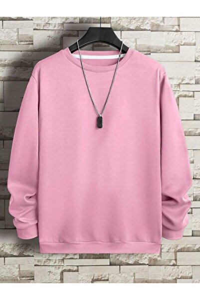 BW Bravely Wear Μαλακό, άνετο βαμβακερό φούτερ - Απλό, χωρίς στάμπα, με λαιμό...