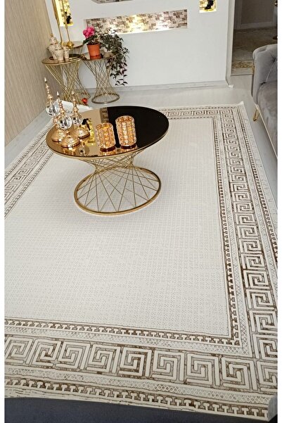 NOVA HALI Saten Bambu Tarz 4 M2 -6 M2 Metrekare Yazlık Halı Salon Halısı Oturma Odası Halısı Antialerjik Halı