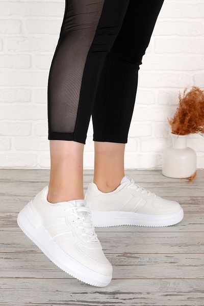 lumberjack Alb - Pantofi sport casual pentru femei Freya Wmn