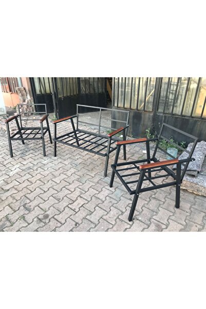 KILINÇ Bahçe mobilyası iskelet çafe balkon seti