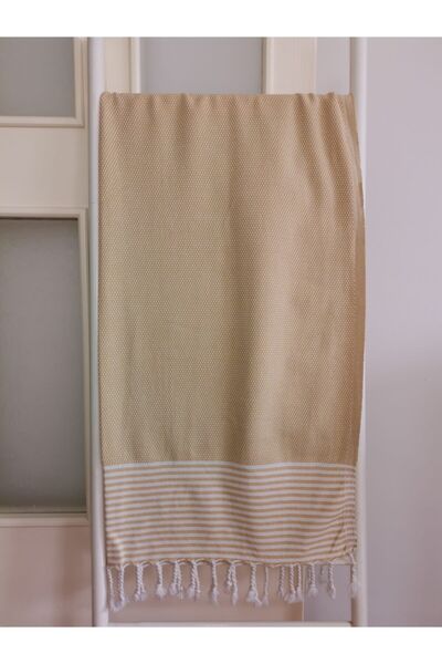 Melis Home Peshtemal, Prosop de baie, Prosop de plajă, Honeycomb Gold