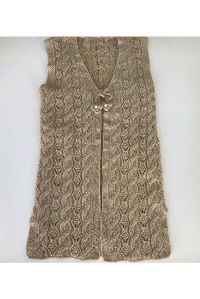 Ebrar Çeyiz Alize Angora Özel Makina Örgüsü Yelek Modelleri