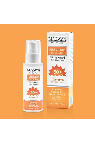 Biozayn 50+spf Sunscreen - High Protection, Oily Skin Type