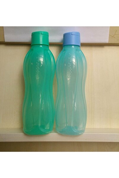 Tupperware Blue And Green Eco Bottle 750ml Set of 2