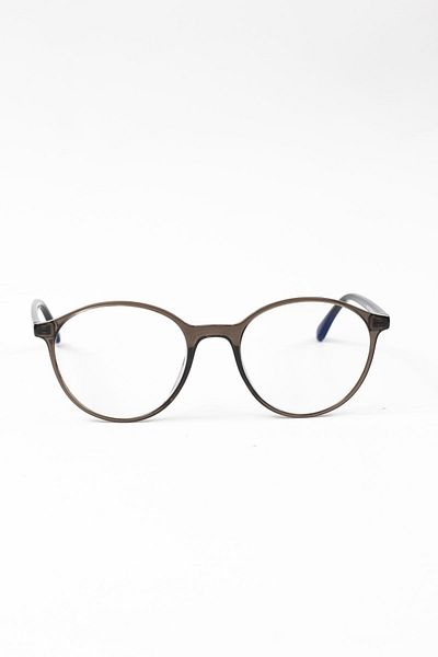 LUNOX Unisex Bone Smoked Blue Light Protection Screen Glasses Computer Screen Glasses