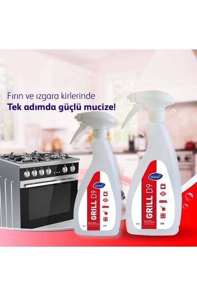 Diversey Suma Grill D9 - 2 Adet Ve 1 Triger Başlık