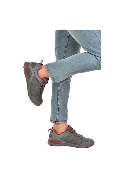 lumberjack Dora 2fx K.grey - Κόκκινα ανδρικά παπούτσια περιπάτου