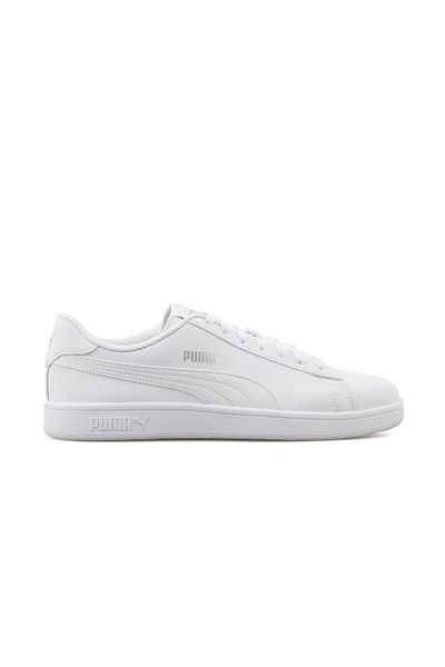 Puma Smash V2 Buck - Unisex Λευκά Casual Παπούτσια