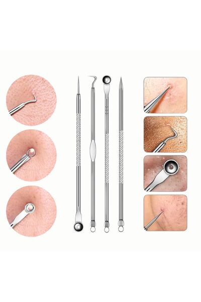 Lesvip's Sivilce, Akne, Yüz Bakımı, Siyah Nokta Akne Leke Çıkarıcı Komedon Se...