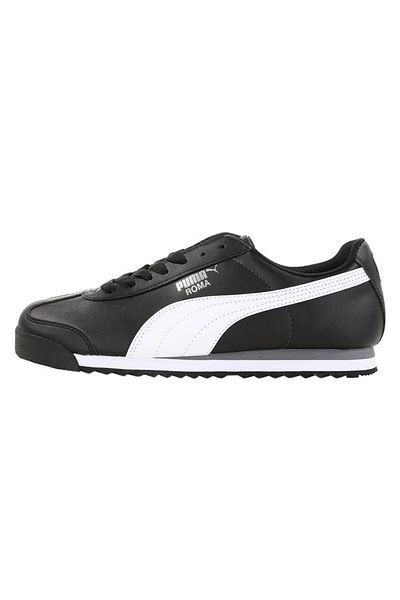 Puma Roma Basic353572 11 Ανδρικά Αθλητικά Παπούτσια Μαύρα-άσπρα