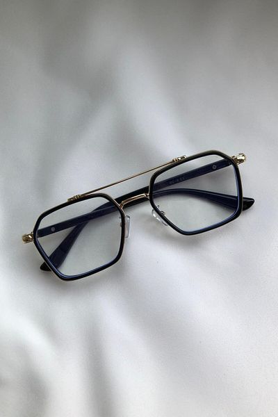 DSN Kalvin Blue Light Protected Gold Frame