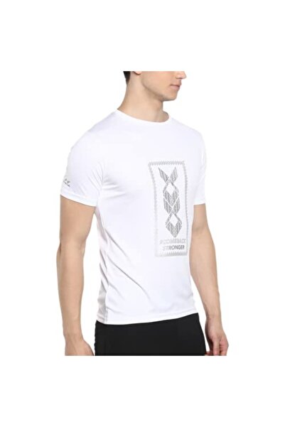 Nivia Nitro-8 T-shirt White Xxl – Lightweight, Sweat-wicking & Regular Fit Training Tee