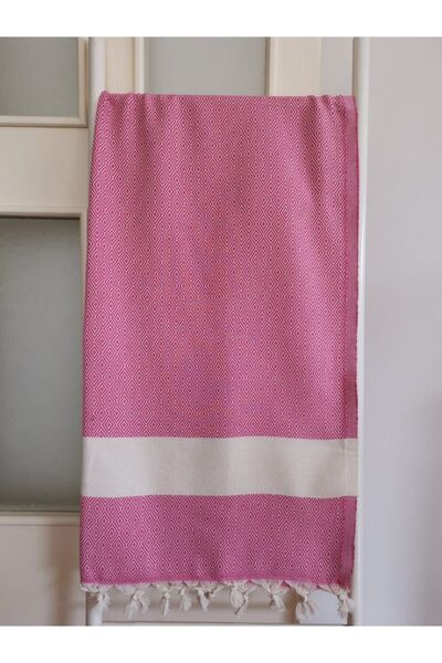 Melis Home Peshtemal cu diamante, 100x180, prosop de baie, prosop de plajă, roz