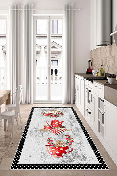 GNL HOME Renkli Desenli dijital baskı yıkanabilir salon mutfak koridor ofis h...