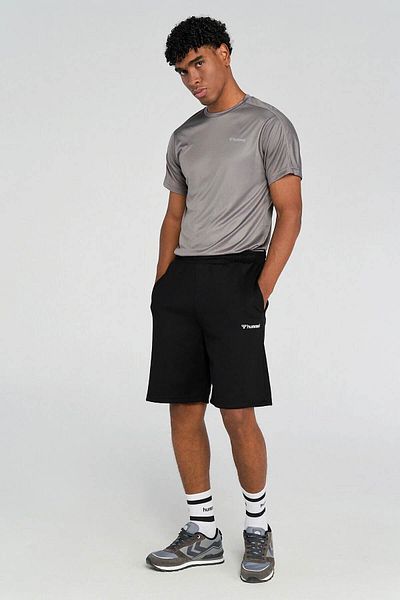 hummel Ανδρικό Σορτς Μαύρο 932095-2001 Hmlmesen Short