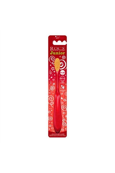 R.O.C.S. Rocs Junior 6-12 Years Toothbrush Red
