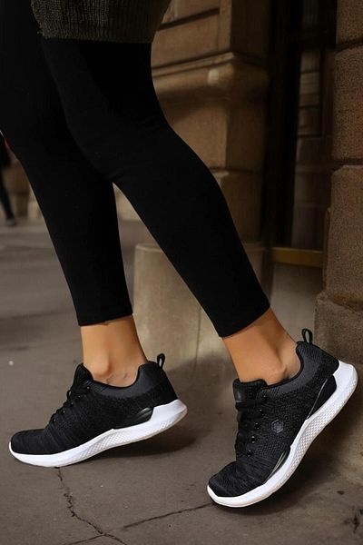 lumberjack 101499592 Wolky Black Memory Foam Women's Daily Sneaker
