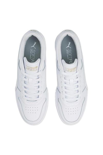 Puma 386373   02 Rebound Game Low Puma White/Puma White/Gold Ανδρικά αθλητικά παπούτσια