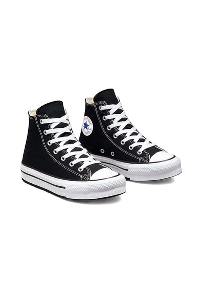 Converse Chuck Taylor All Star Eva Lift Canvas Platform Women's Casual Shoes Black
