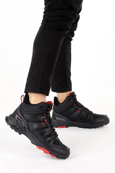 lumberjack Pantofi de trekking în aer liber 3W Star Hi 3Pr pentru bărbați 101387081 Negru
