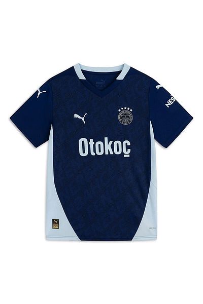 Puma Fenerbahçe 2024/25 Third Kids Blue Football Shirt 77537809