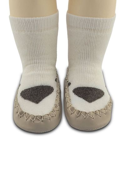 Funny Baby Organic Non-Slip Sole - Patterned Comfortable Cracked Socks