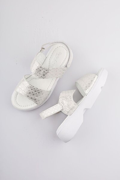 moon glow Дитячі шкіряні босоніжки нового сезону - Дитячі босоніжки ортопедич...