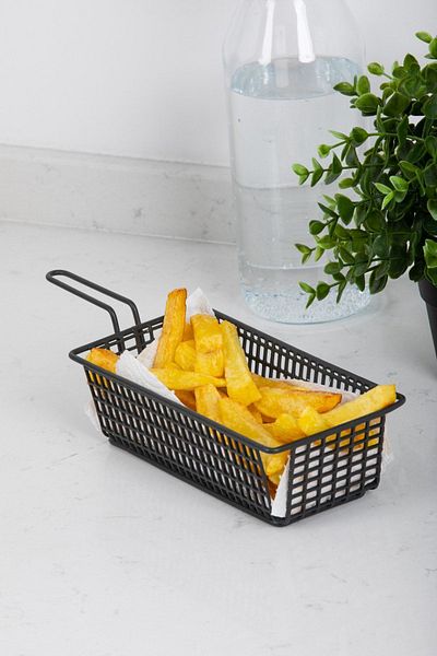 Yavuz Metal Metal Potato And Snack Presentation Basket No2 Medium