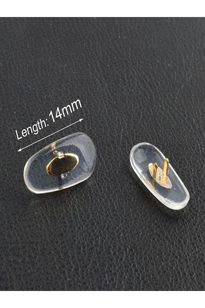 gözlük reyonu 1 Pair of Glasses Silicone Rayban Hooked Nose Pads (2 Pieces)