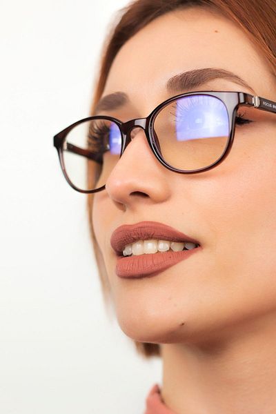 LUNOX Computer Screen Glasses Relaxing Coffee