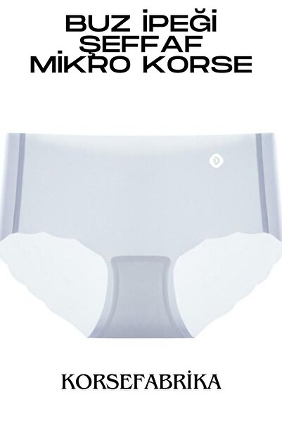 korsefabrika trend mood store Micro transparent, fără sudură - tăiat cu laser, fără urme, chiloți ultra subțiri din mătase de gheață, respirabili