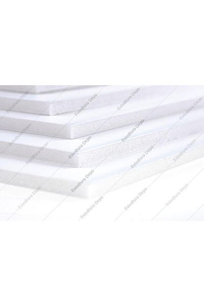 Puti Styrofoam 5 Mm 50x70 Cm White Set of 5