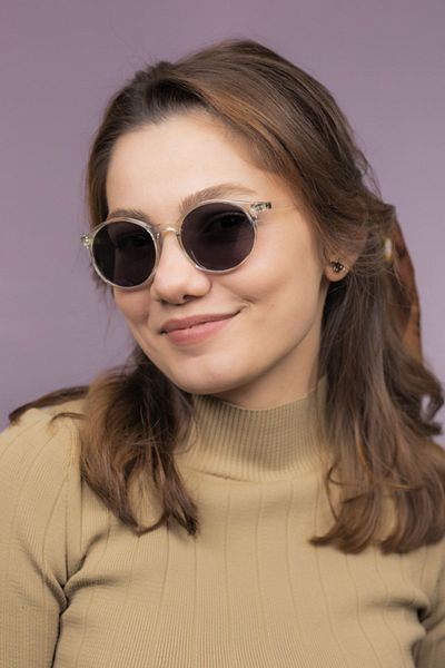 LUNOX Niobe Crystal Unisex Polarized Sunglasses