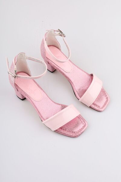 moon glow kız çocuk abiye ayakkabı çocuk abiye topuklu ayakkabı kız çocuk topuklu ayakkabı mezuniyet topuklu