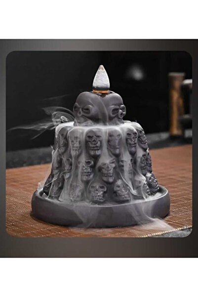 ShowArt Hediyelik Kuru kafa geri akış tütsülük