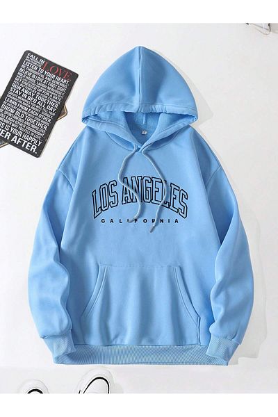 bellanova Hanorac oversize unisex cu imprimeu