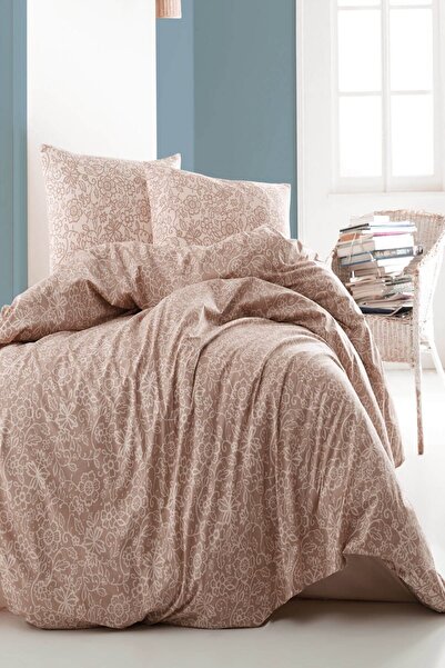 Marie Claire Σετ Παπλωματοθήκη για Μονό Κρεβάτι-σκιά σομόν