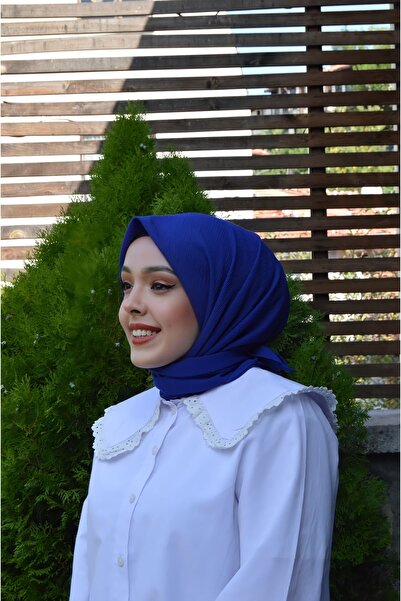 HeavenlyScarfs وشاح مويو الجاز الأزرق