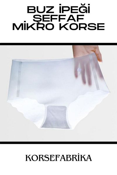 korsefabrika trend mood store Εξαιρετικά λεπτό μετάξι πάγου - Σλιπ χωρίς ραφές και αναπνεύσιμο