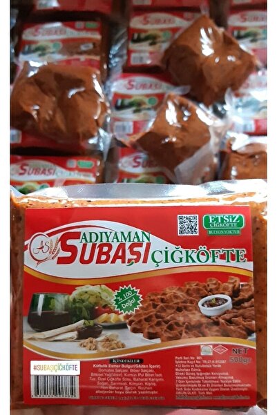 Subaşı 4 Adet 500 gr Vakumlu Çiğköfte